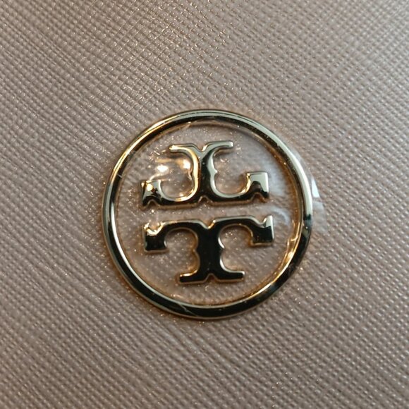 Tory Burch Robinson Large Dark Sahara Tote NWT - Picture 8 of 10